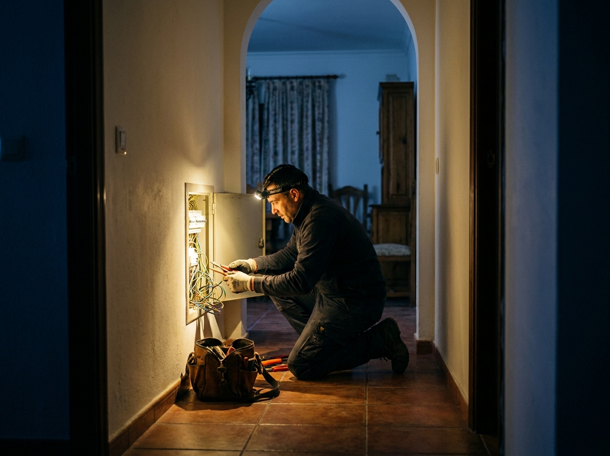 Reparación de avería eléctrica