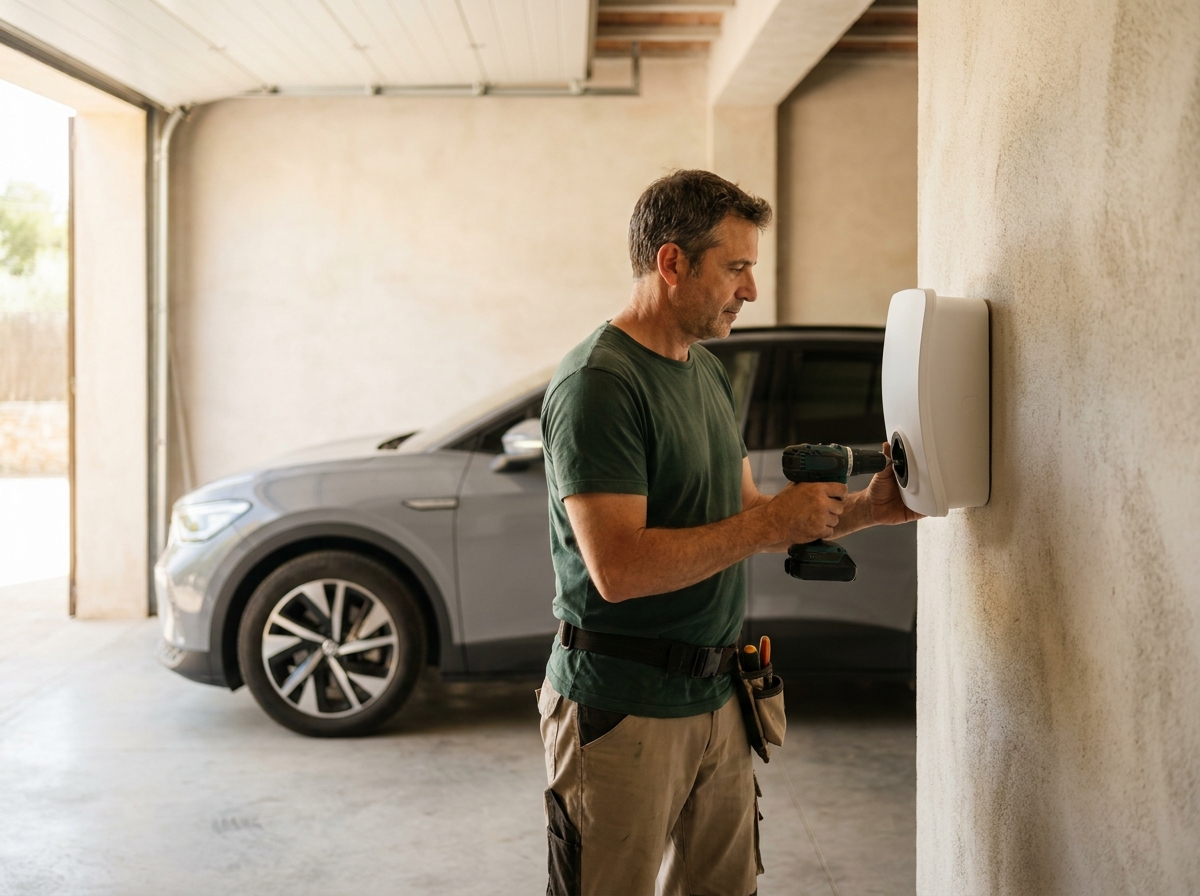 Punto de recarga para vehículo eléctrico